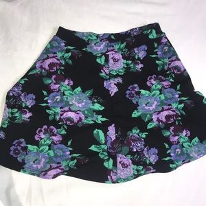 Colorful Floral Skirt